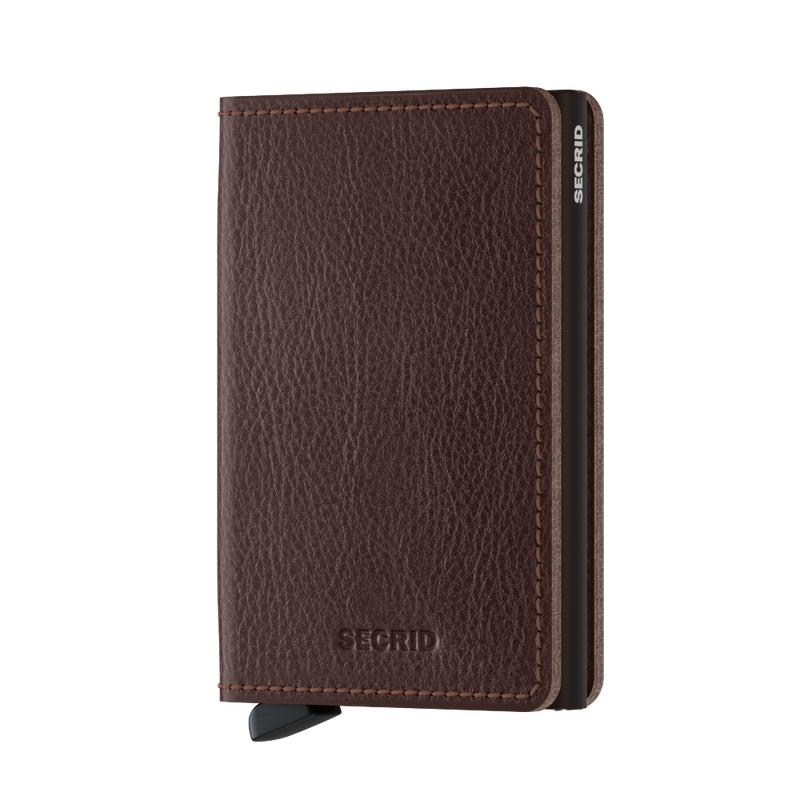 Slimwallet Veg - Espresso-Brown