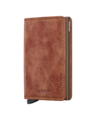 Slimwallet Vintage - Cognac Brown