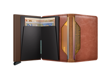 Slimwallet Vintage - Cognac Brown