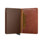 Slimwallet Vintage - Cognac Brown