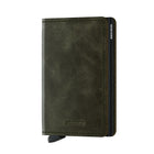 Slimwallet Vintage - Olive Black