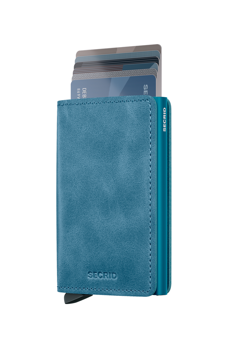 Slimwallet Vintage - Teal