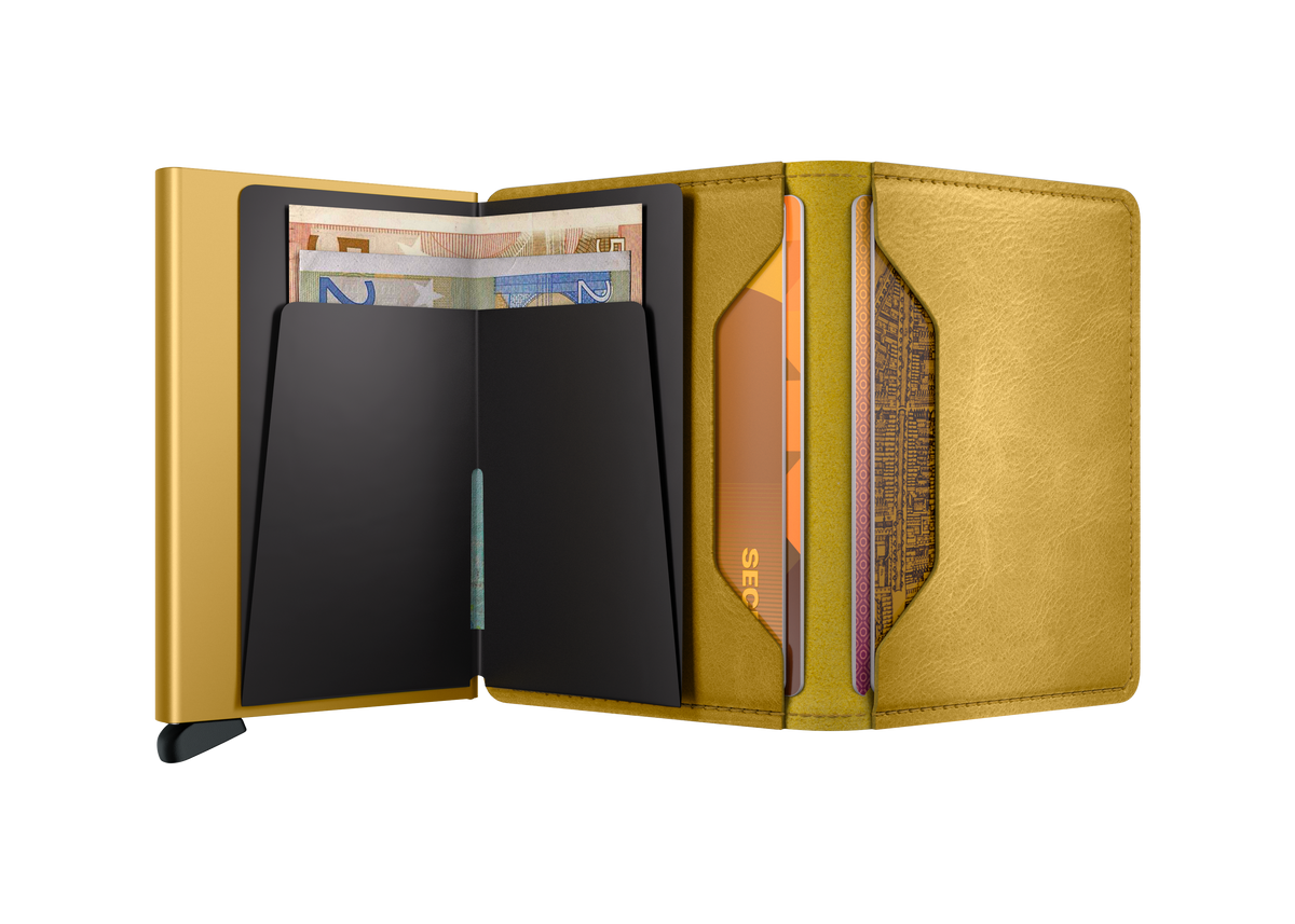 Slimwallet Vintage - Yellow-4