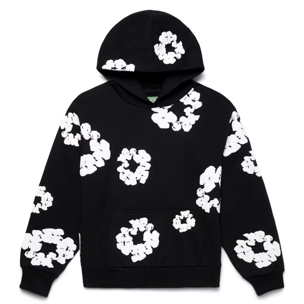 The Cotton Wreath Sweatshirt - Black