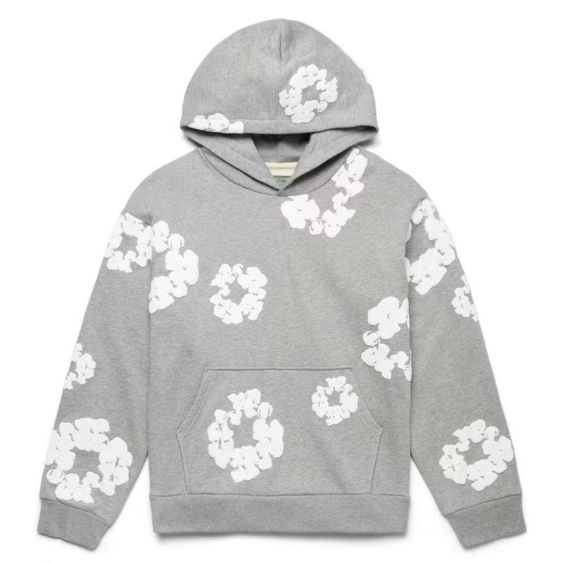 The Cotton Wreath Sweatshirt - Grey