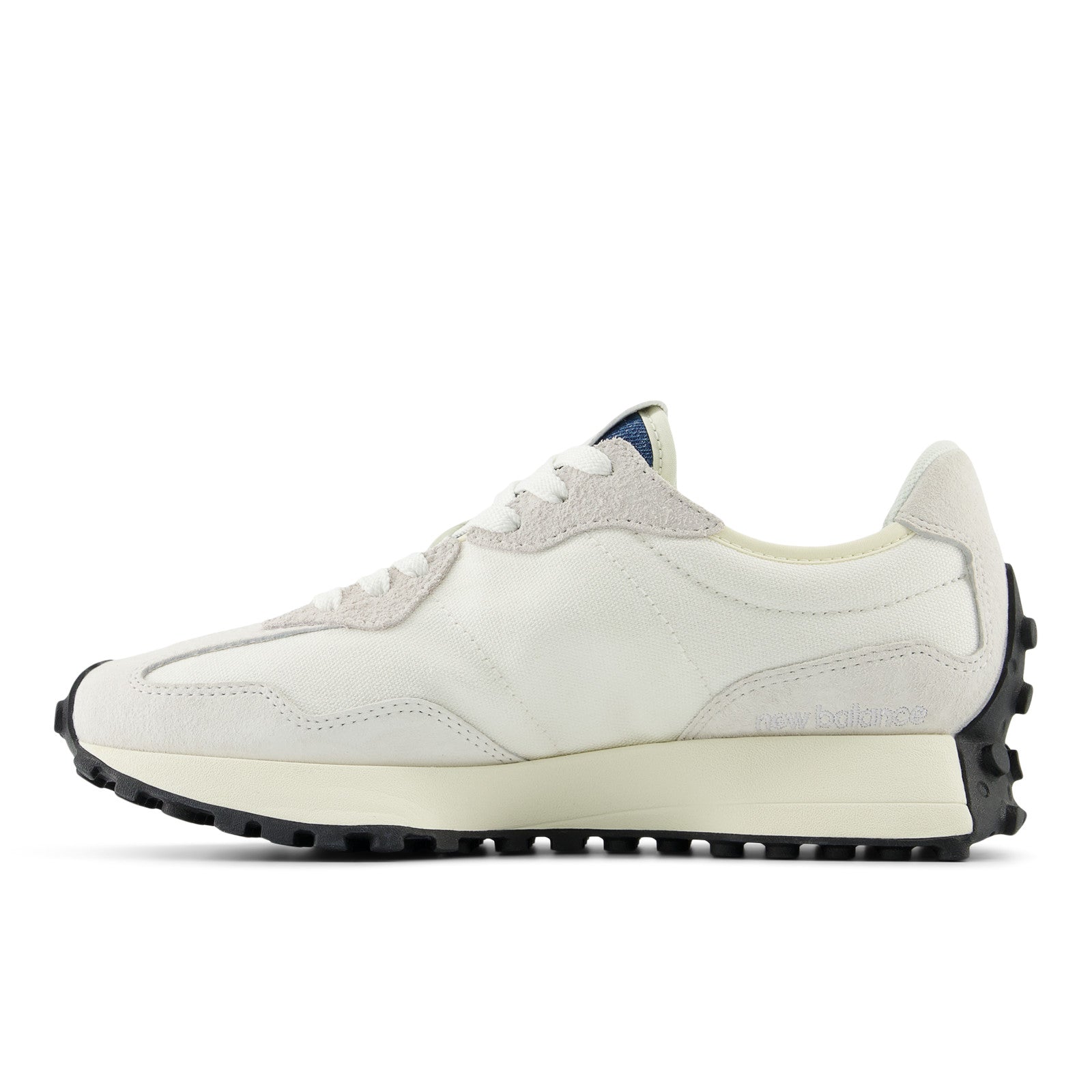 White & Blue 327 Sneakers
