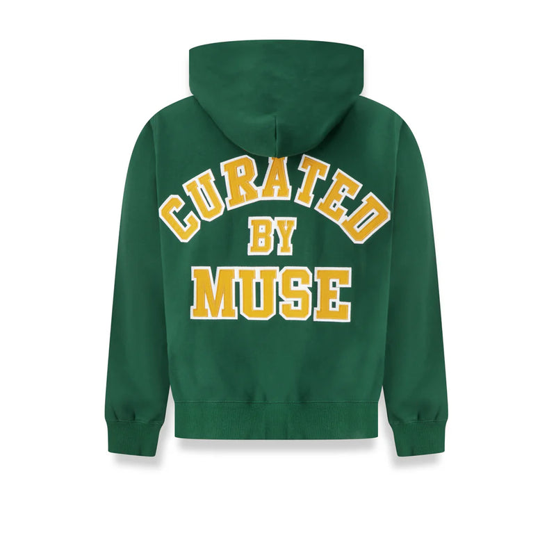 Heavyweight Chenille Zip Up - Kelly Green