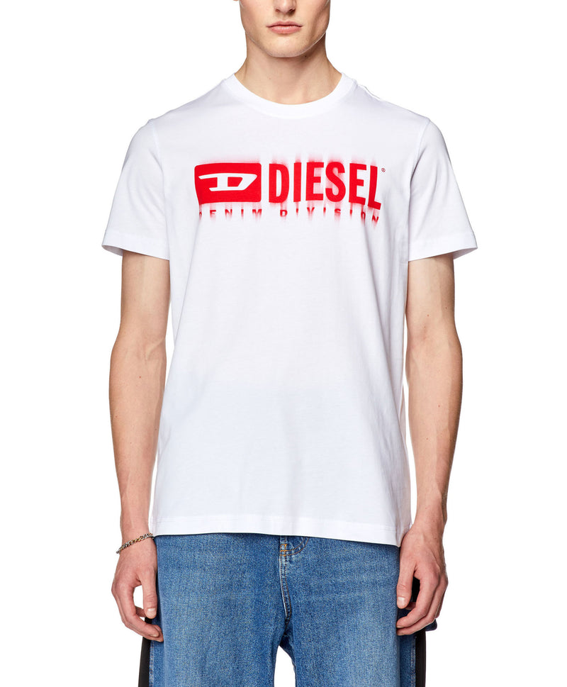 Diesel White T-Diegor-L6 T-Shirt