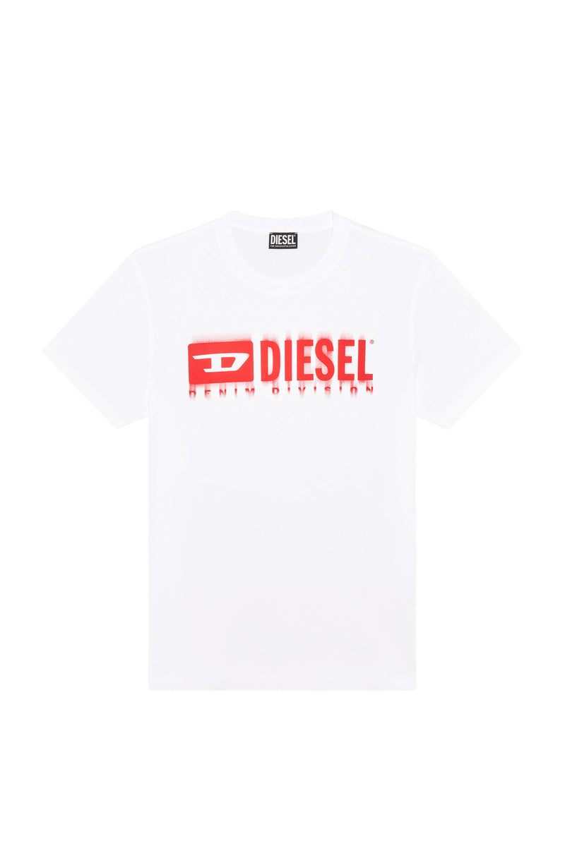 Diesel White T-Diegor-L6 T-Shirt