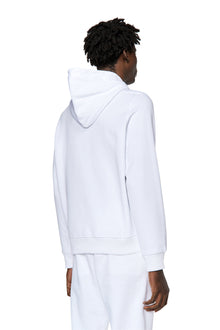 Diesel White S-Ginn-Hood-Div Sweat-Shirt