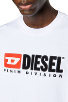 Diesel White S-Ginn-Div Sweat-Shirt