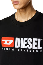 Diesel Black S-Ginn-Div Sweat-Shirt