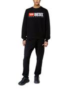 Diesel Black S-Ginn-Div Sweat-Shirt