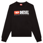 Diesel Black S-Ginn-Div Sweat-Shirt