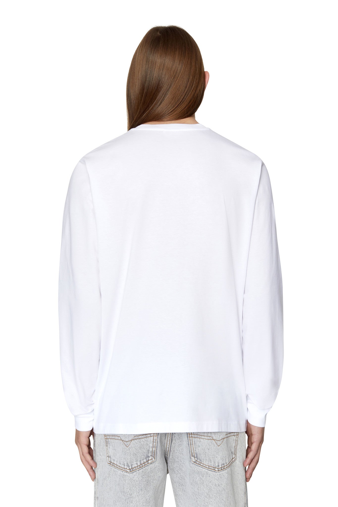 White T-Just-Ls-Div T-Shirt