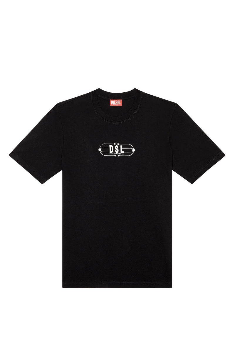 Diesel Black T-Just-K5 T-Shirt