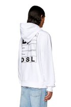 White S-Ginn-Hood-K35 Sweat-Shirt