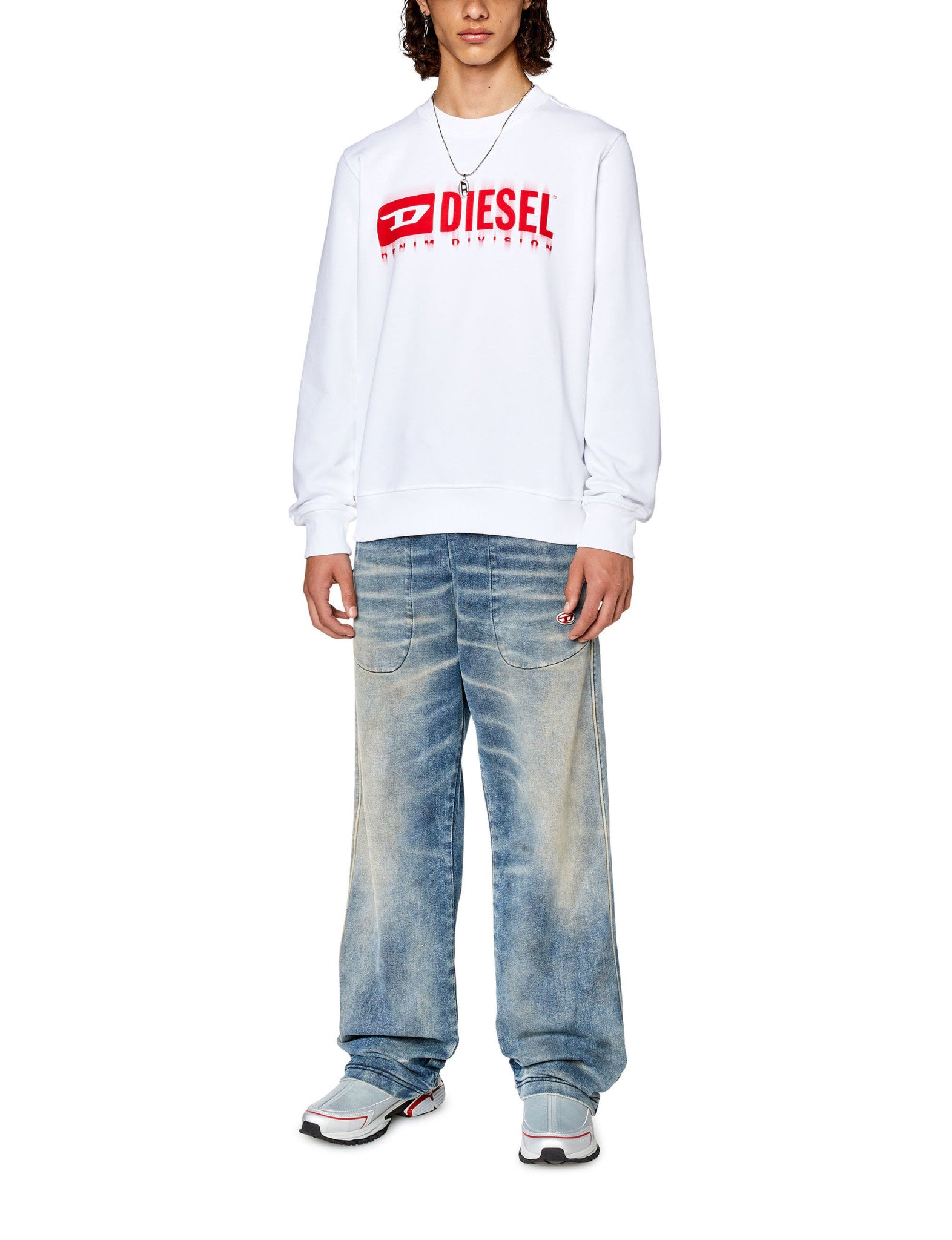 White S-Ginn-L8 Sweat-Shirt
