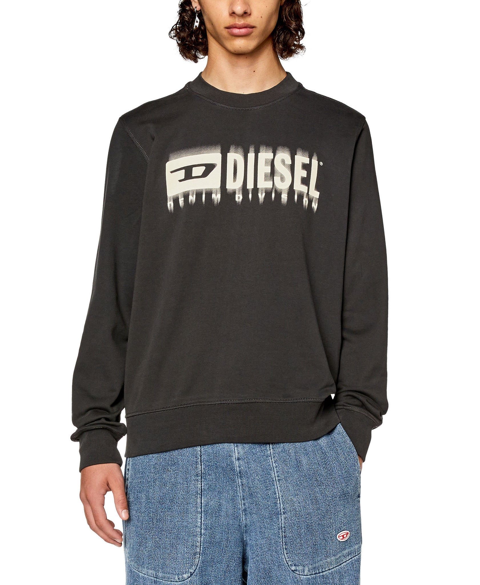 Diesel Dark Grey S-Ginn-L8 Sweat-Shirt