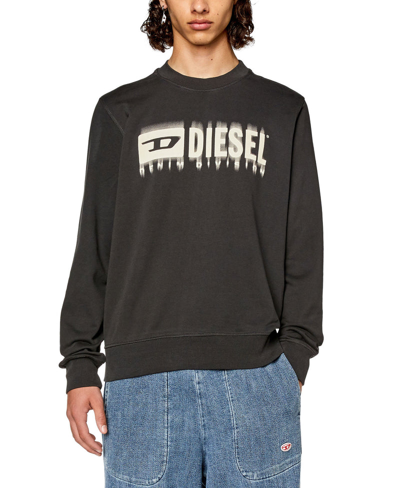 Diesel Dark Grey S-Ginn-L8 Sweat-Shirt