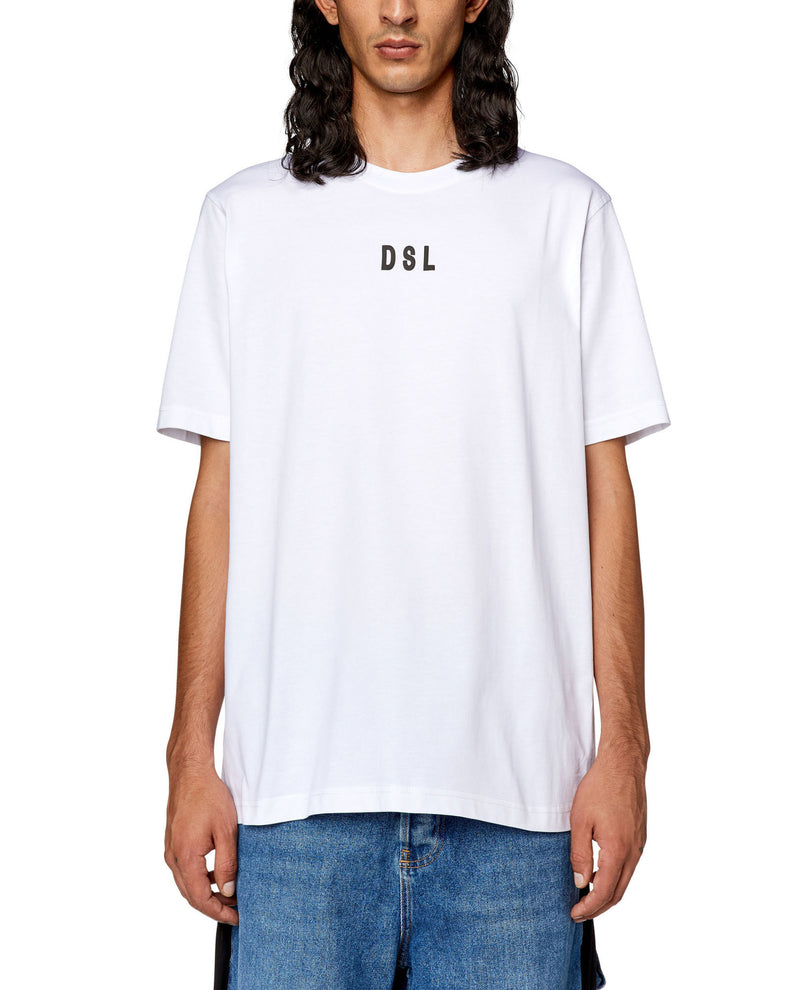 Diesel White T-Just-L26 T-Shirt