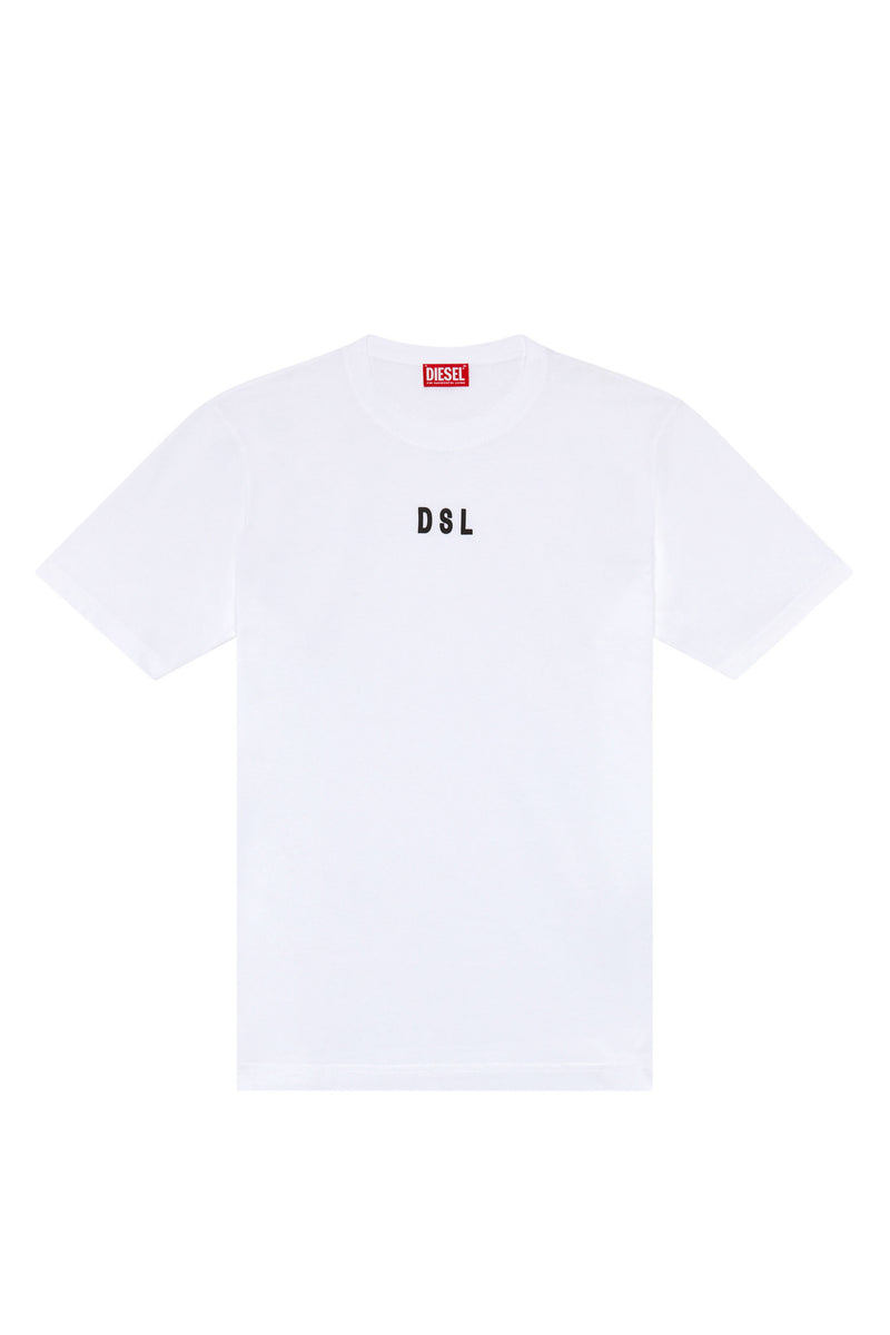 Diesel White T-Just-L26 T-Shirt