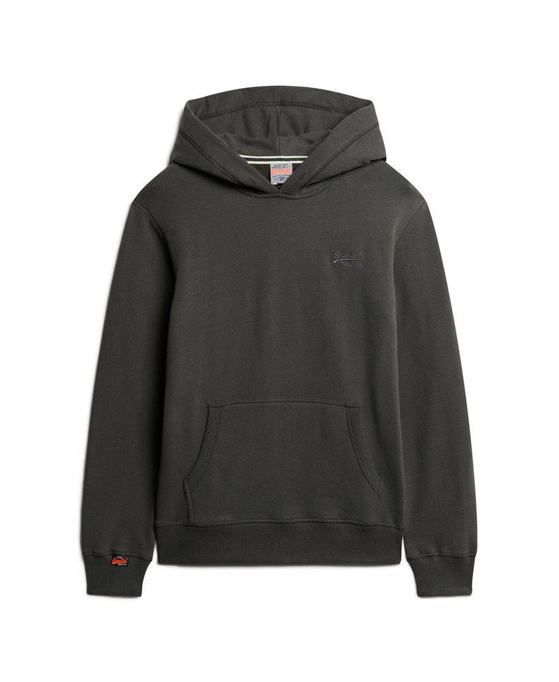 Black SD Logo Hoodie