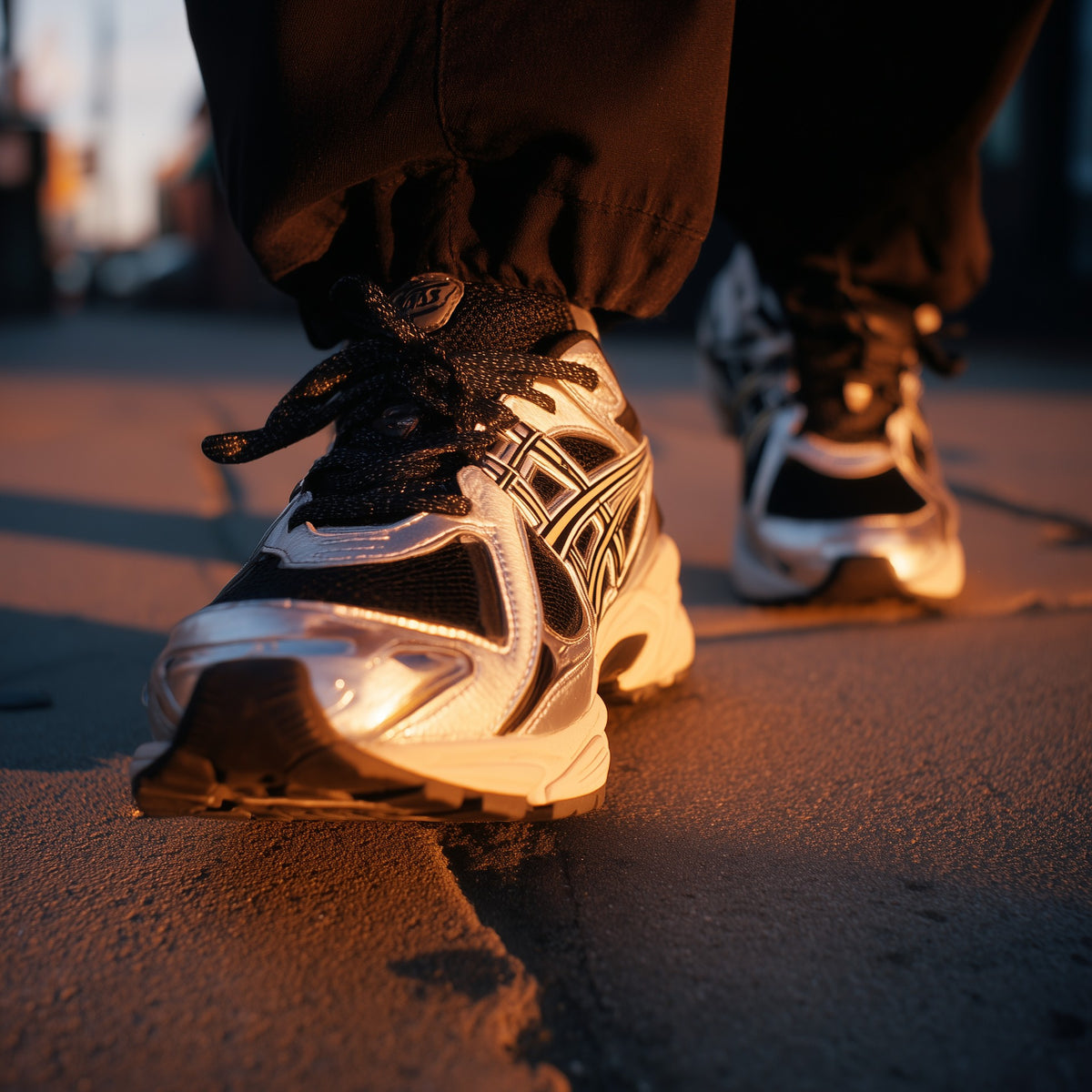 Asics brand campaign visual