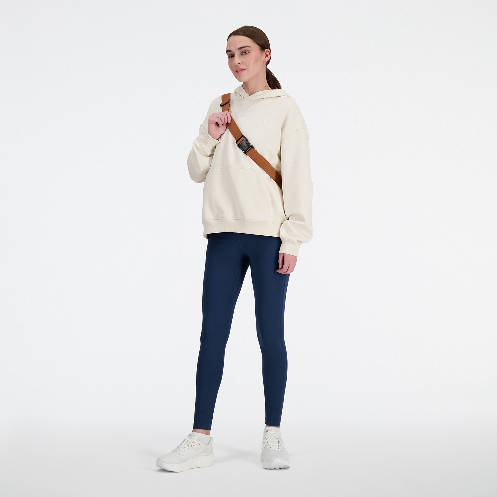 Athletics French Terry Hoodie - Linen