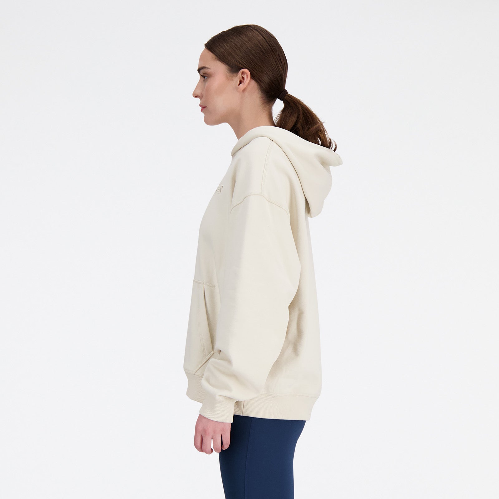 Athletics French Terry Hoodie - Linen