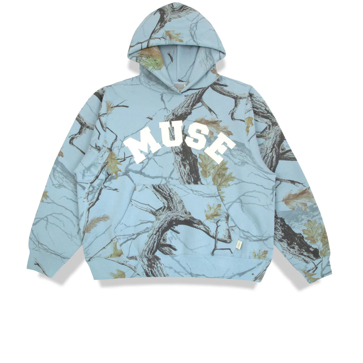 Heavyweight Chenille Hoodie - Camo Blue