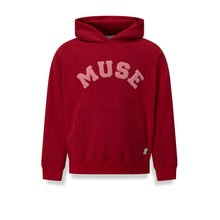 Heavyweight Chenille Hoodie - Cherry