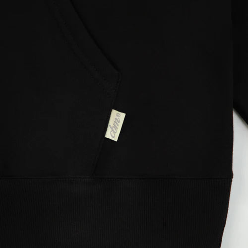 Heavyweight Chenille Hoodie - Black Taffy