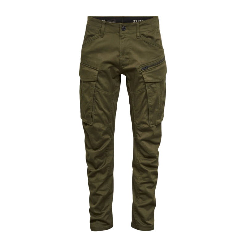 Rovic Zip 3D Regular Tapered Pants - Green