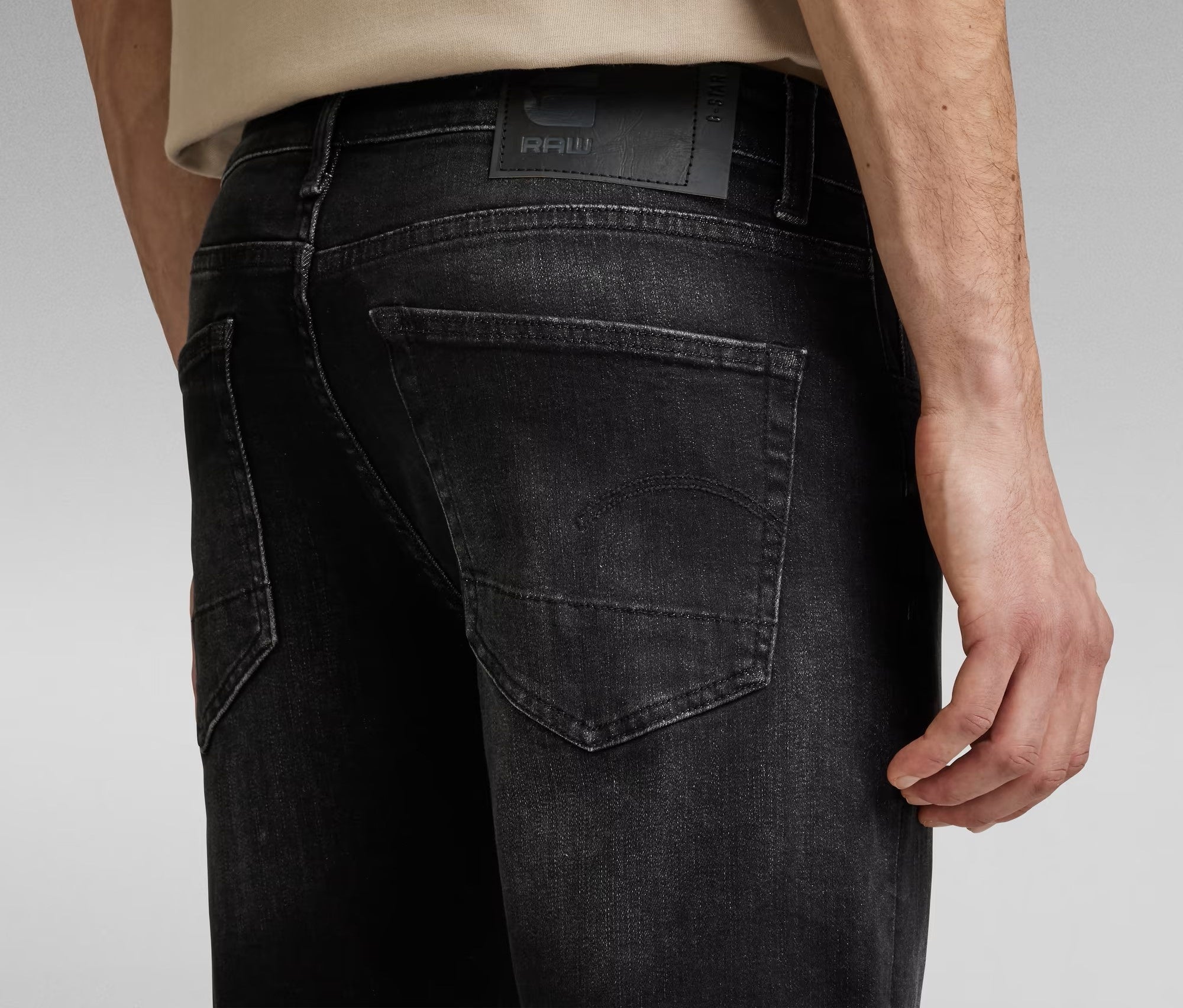 3301 Slim Short - Grey