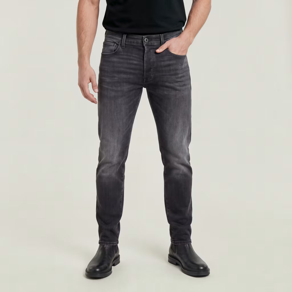 3301 Slim - Faded Black Magne