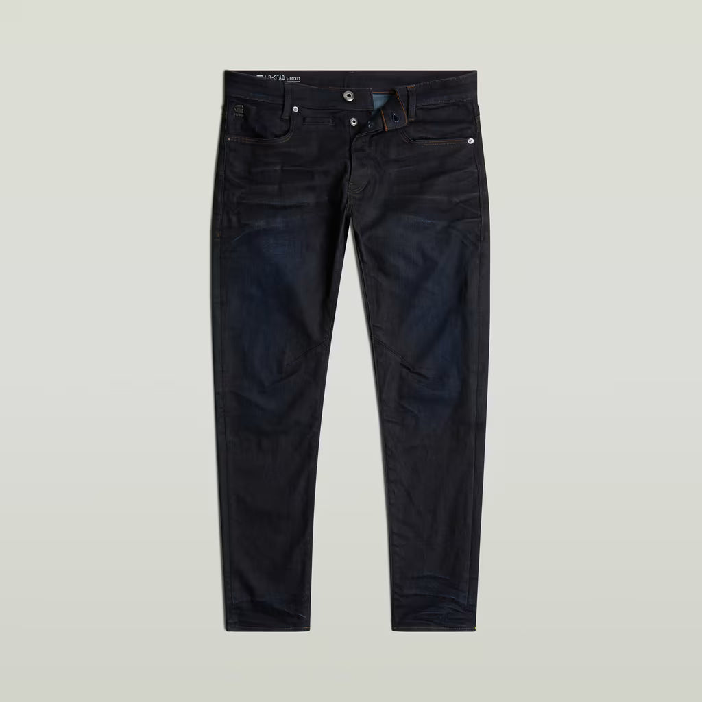 Jean slim 5 poches D-Staq - Bleu foncé