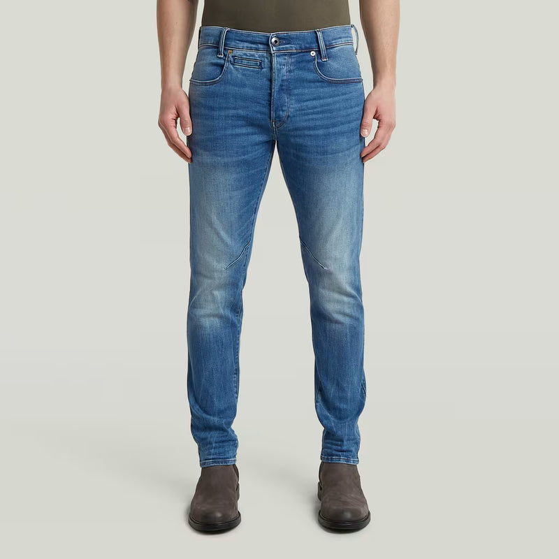D-Staq 5-Pocket Slim Jeans - Medium Blue