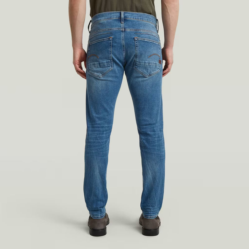 D-Staq 5-Pocket Slim Jeans - Medium Blue