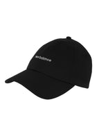 Casquette New Balance noire avec logo linéaire NB