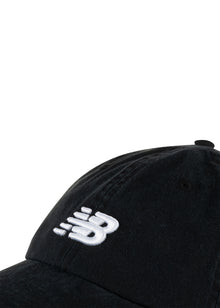 New Balance  Black 6-Panel Curved Brim NB Classic Hat