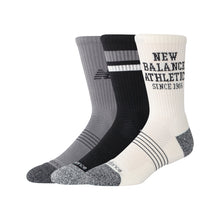 Active Graphic Crew Socks 3 Pack - Multi Colors