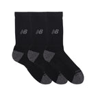 Active Crew Socks 3 Pack - Black