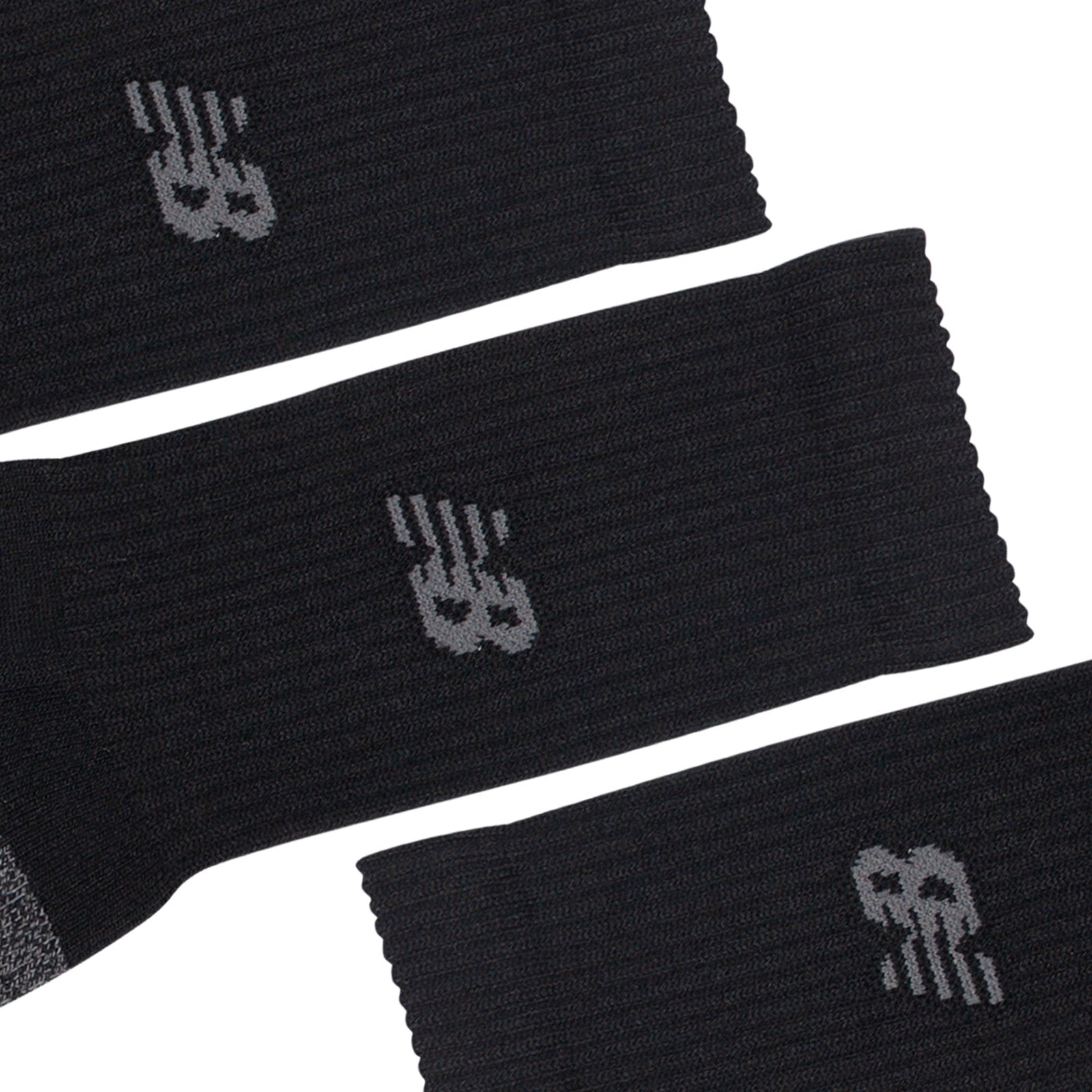 Active Crew Socks 3 Pack - Black