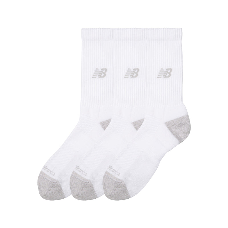 Active Crew Socks 3 Pack - White