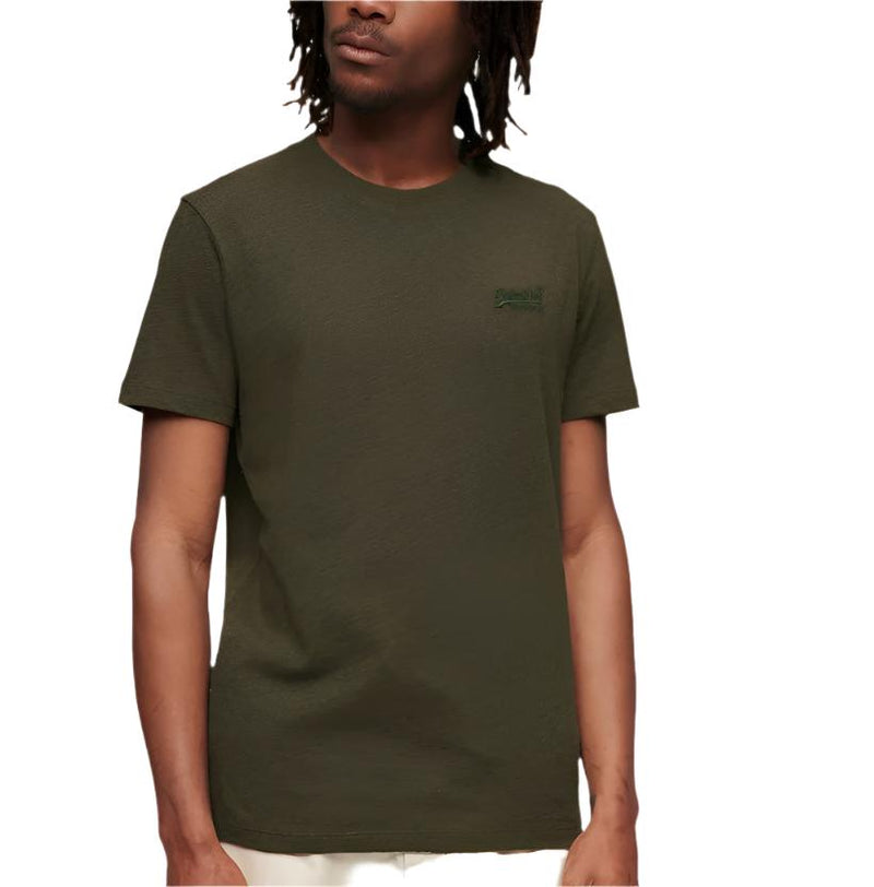 Winter Khaki Grit Cotton Essentiel T-Shirt