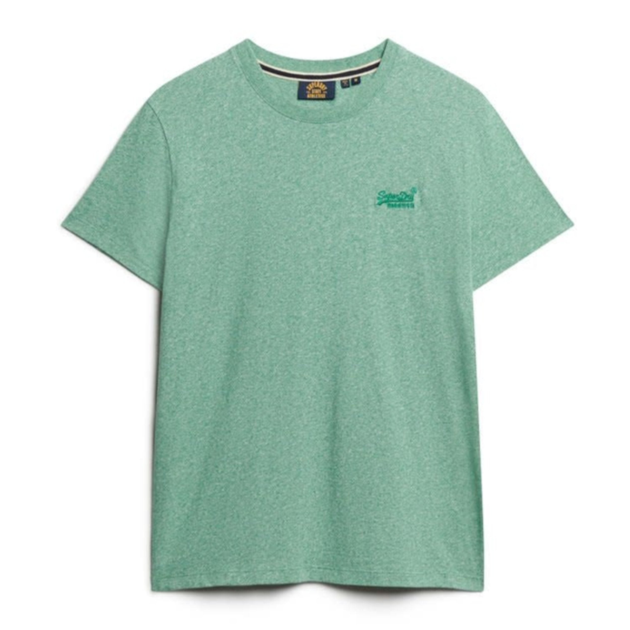 Bright Green Organic Cotton Essential Logo T-Shirt