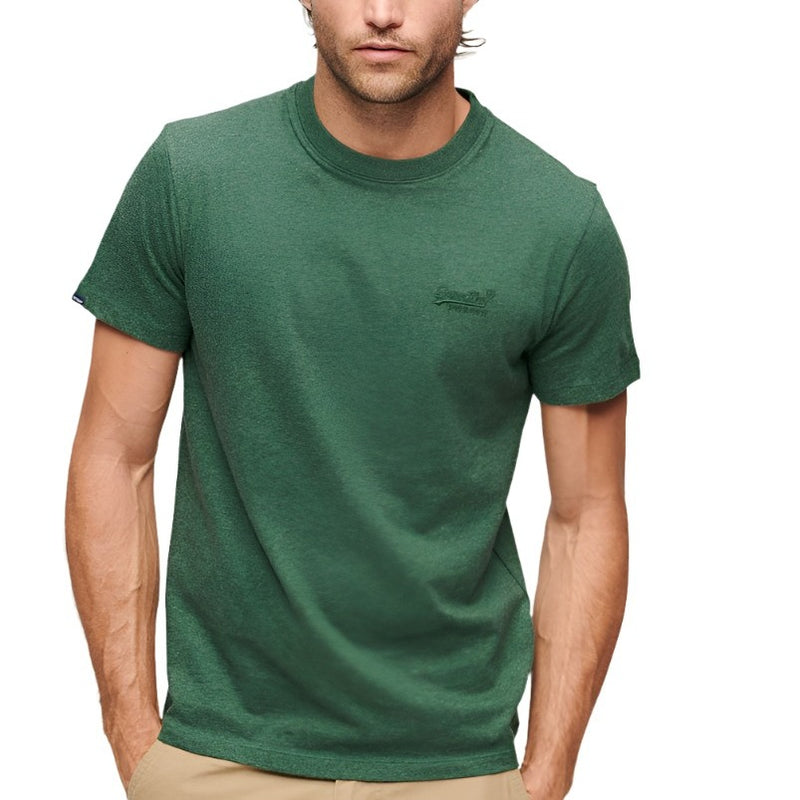 Heritage Pine Green Cotton Essentiel T-Shirt