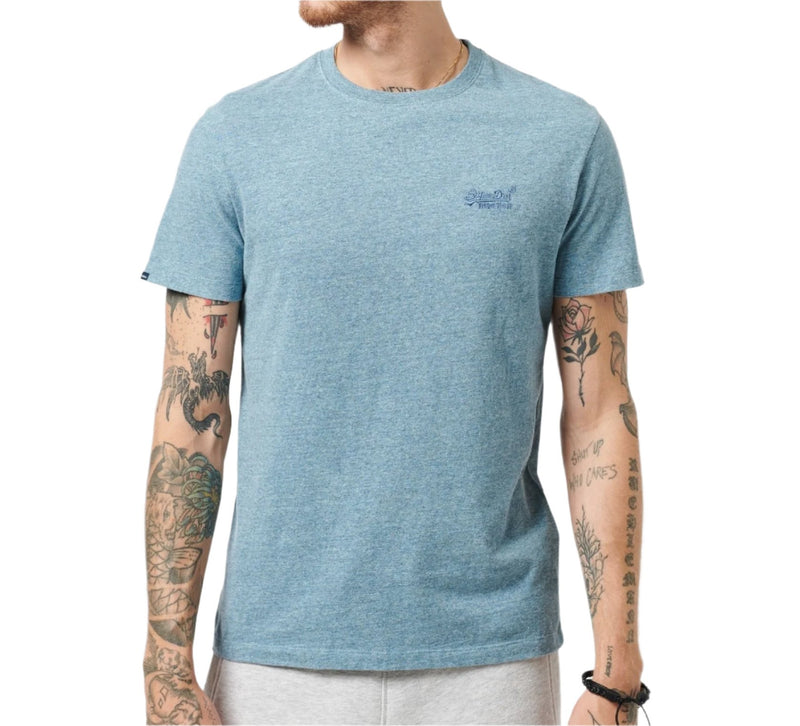 Blue Organic Cotton Essential T-Shirt