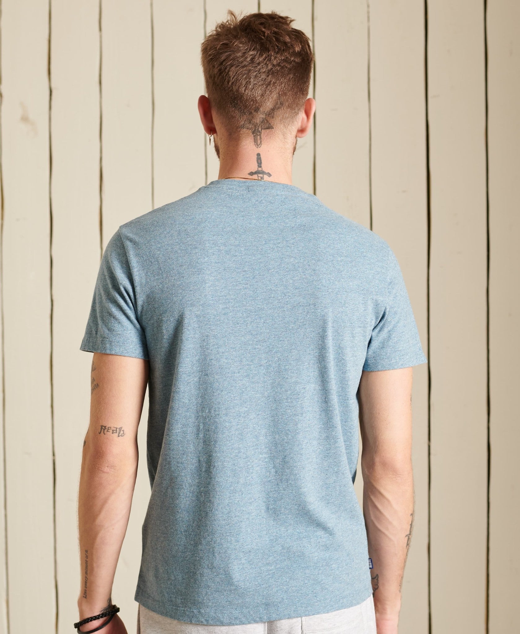 Blue Organic Cotton Essential T-Shirt